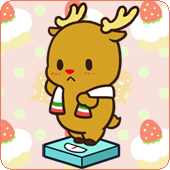 トナカイがアップを始めました