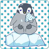 バテ子ペンギン