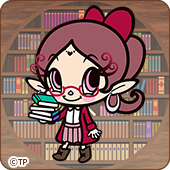 アクビガール 図書館