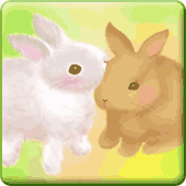 春ウサギ（ロック画面）